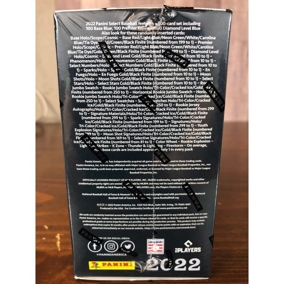 2022 Panini Select MLB Baseball Blaster Box - Picture 4 of 6